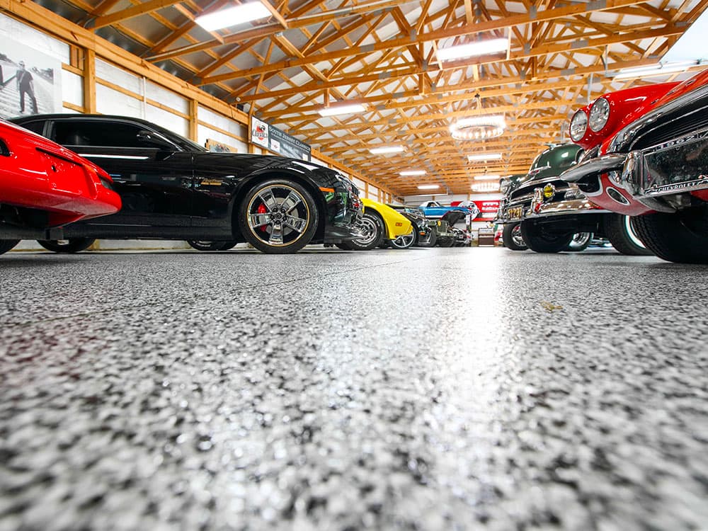 floortech concrete coatings showroom polyurea floors