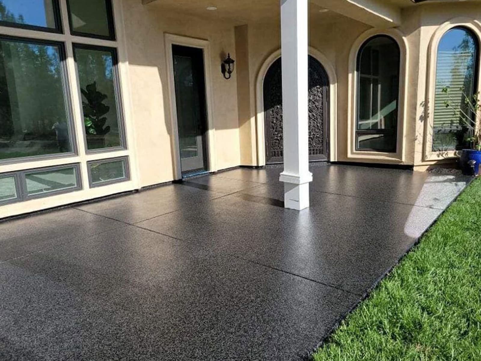 patio 1 Enhancing Outdoor Living Areas with Polyaspartic Concrete Coatings