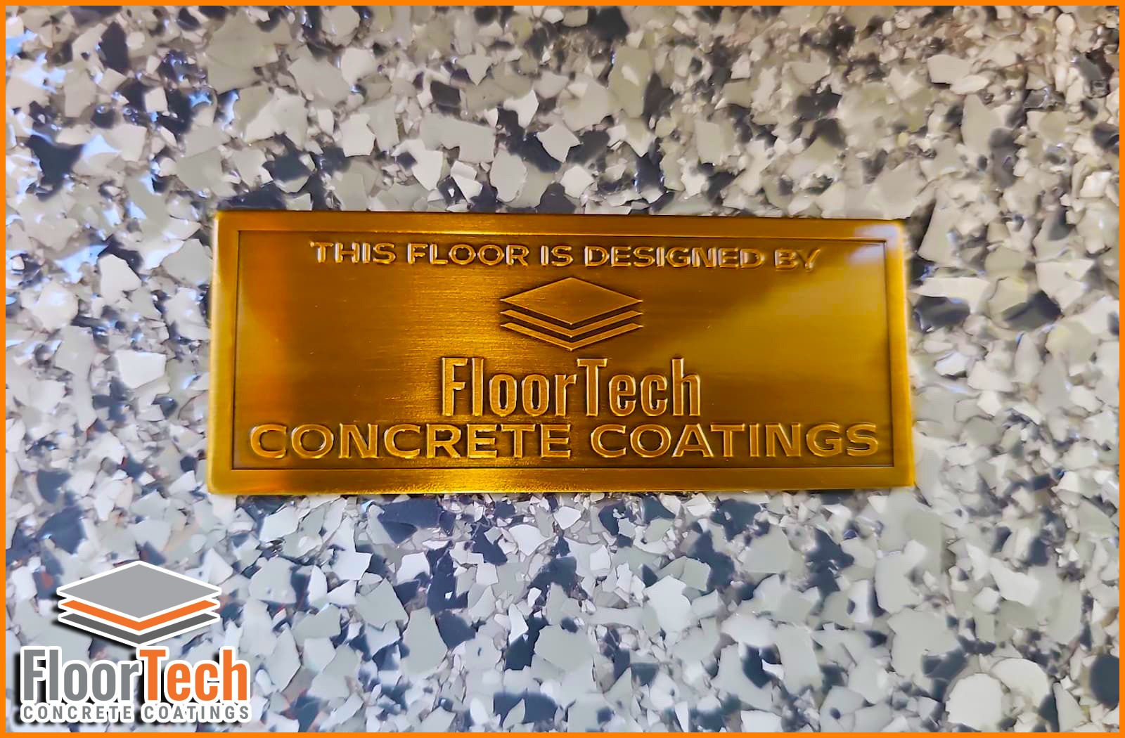 FloorTech Emblem on Coating Floor