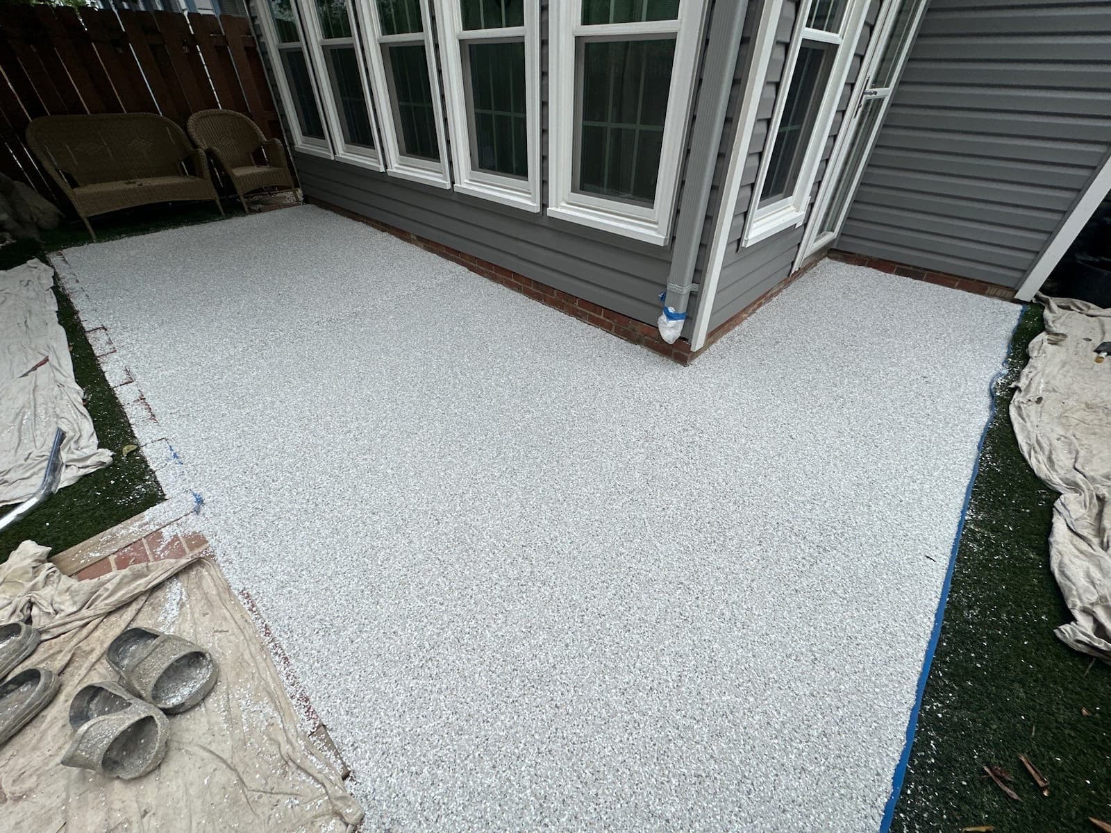 back patio Resilient Concrete Coatings for Every Environment : The FloorTech Advantage
