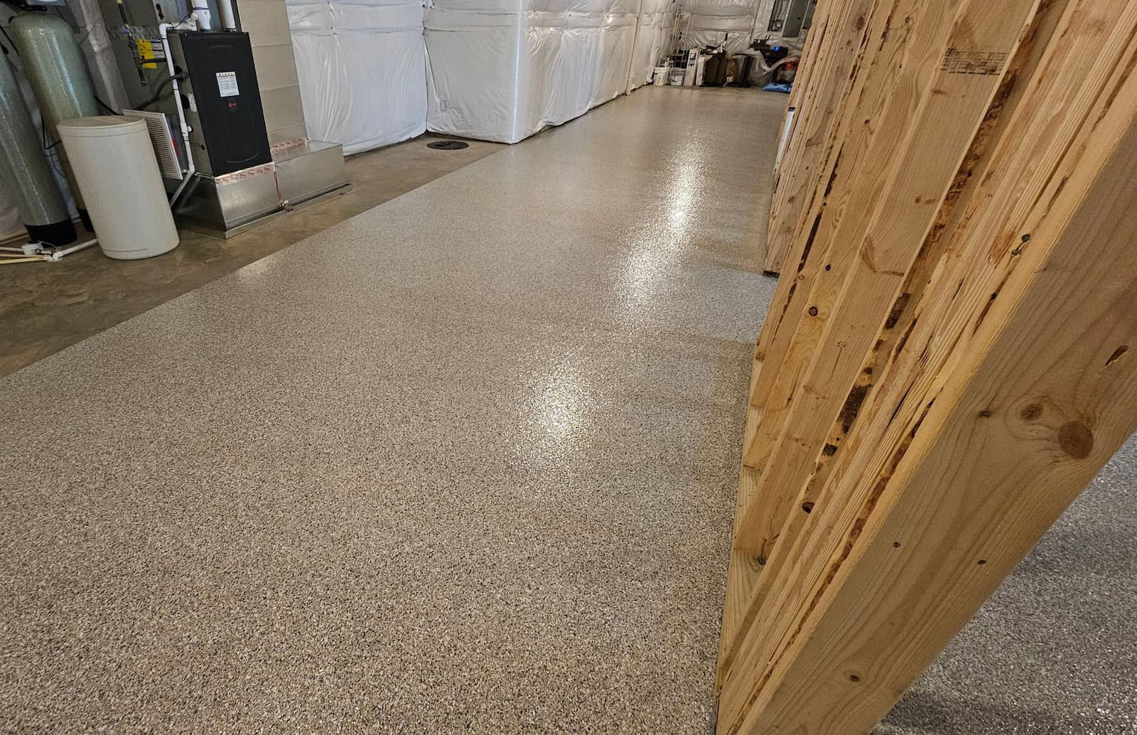 hallway floor Epoxy vs Polyurea: Deciphering the Differences in Concrete Floor Coatings