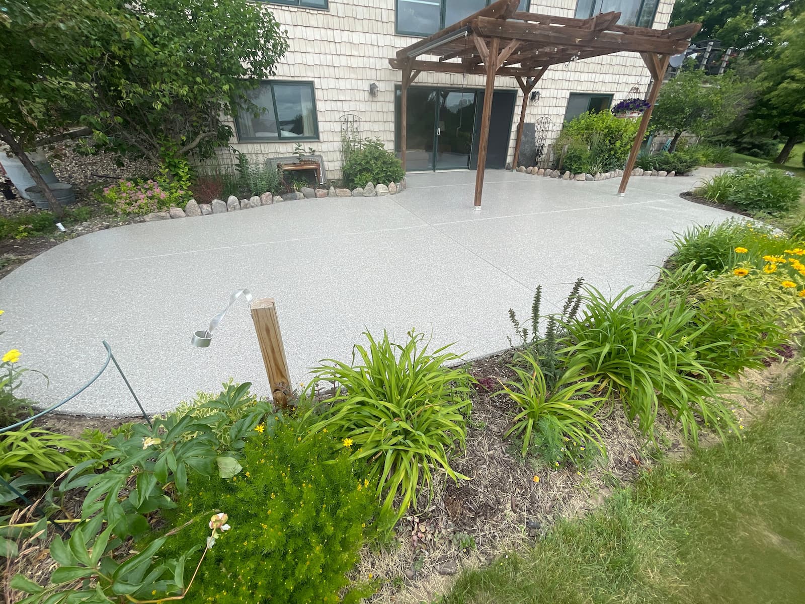 patio Are Concrete Coatings Right for Driveways and Patios?