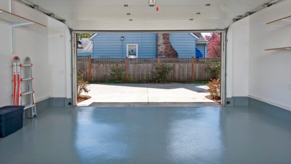 painted garage floors example