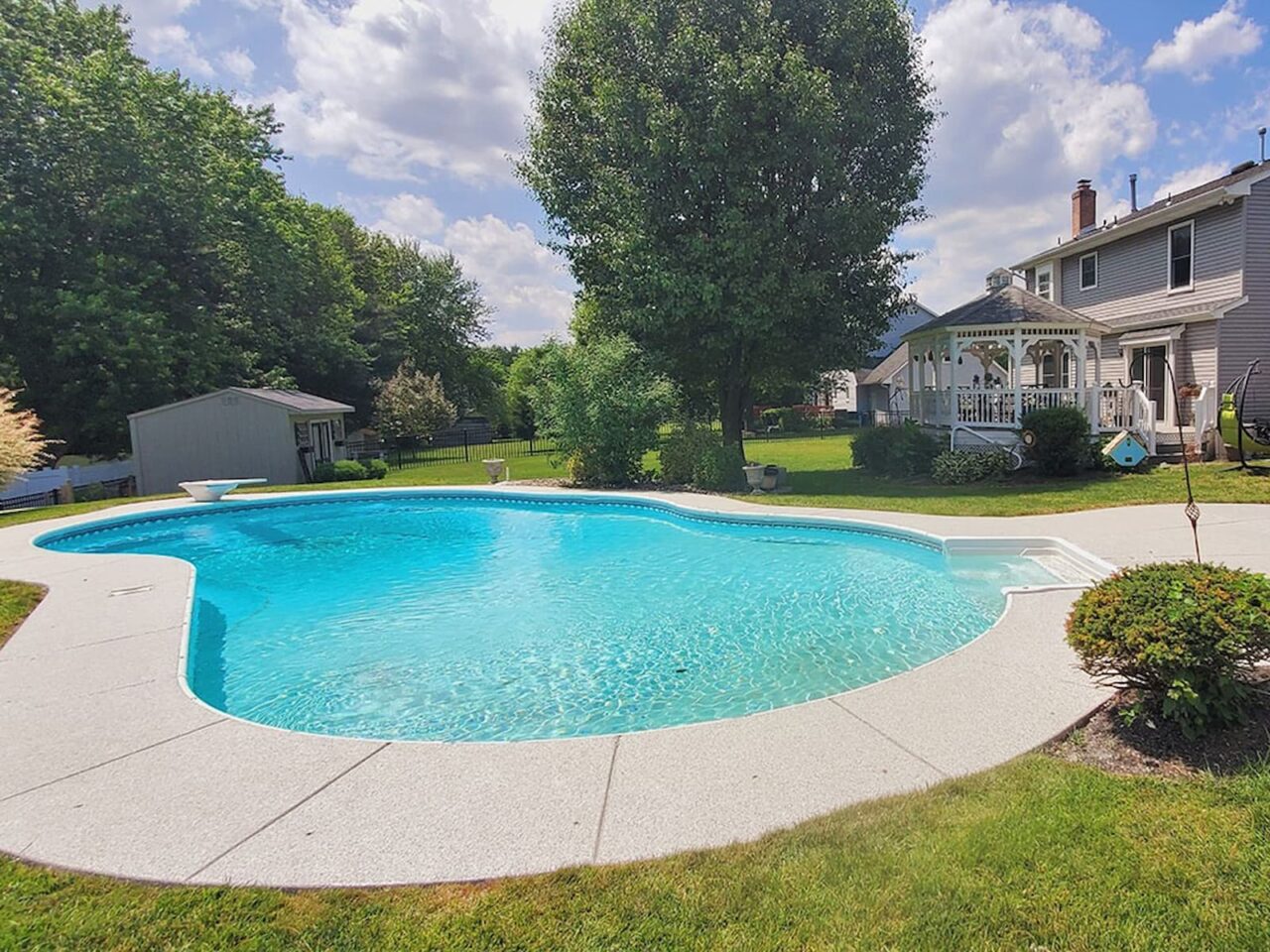 Dive into Summer in Style: How FloorTech’s Pool Deck Coatings Keep Your Backyard Safer, Cooler & Way Better Looking